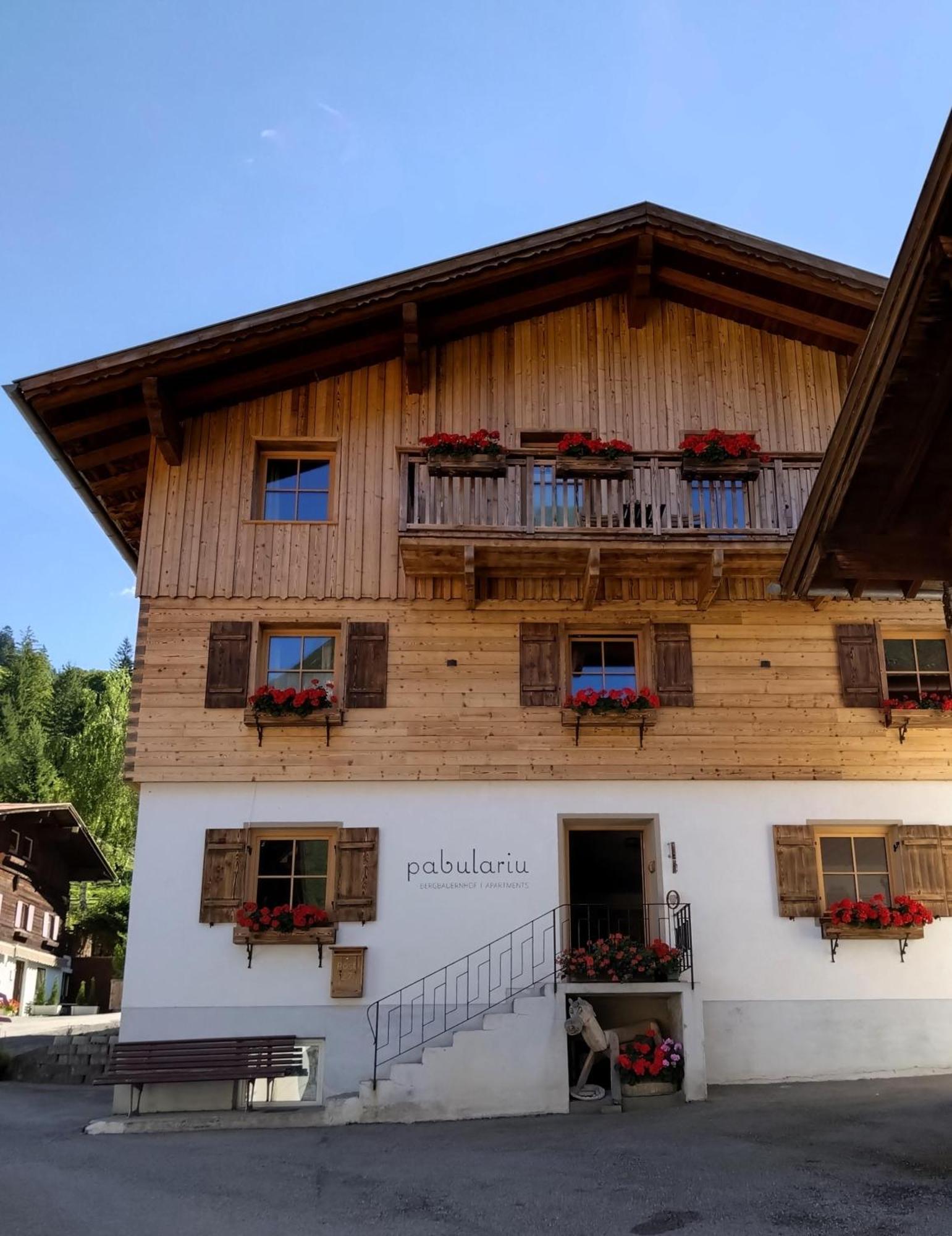 Bergbauernhof Pabulariu Villa Boden Bagian luar foto
