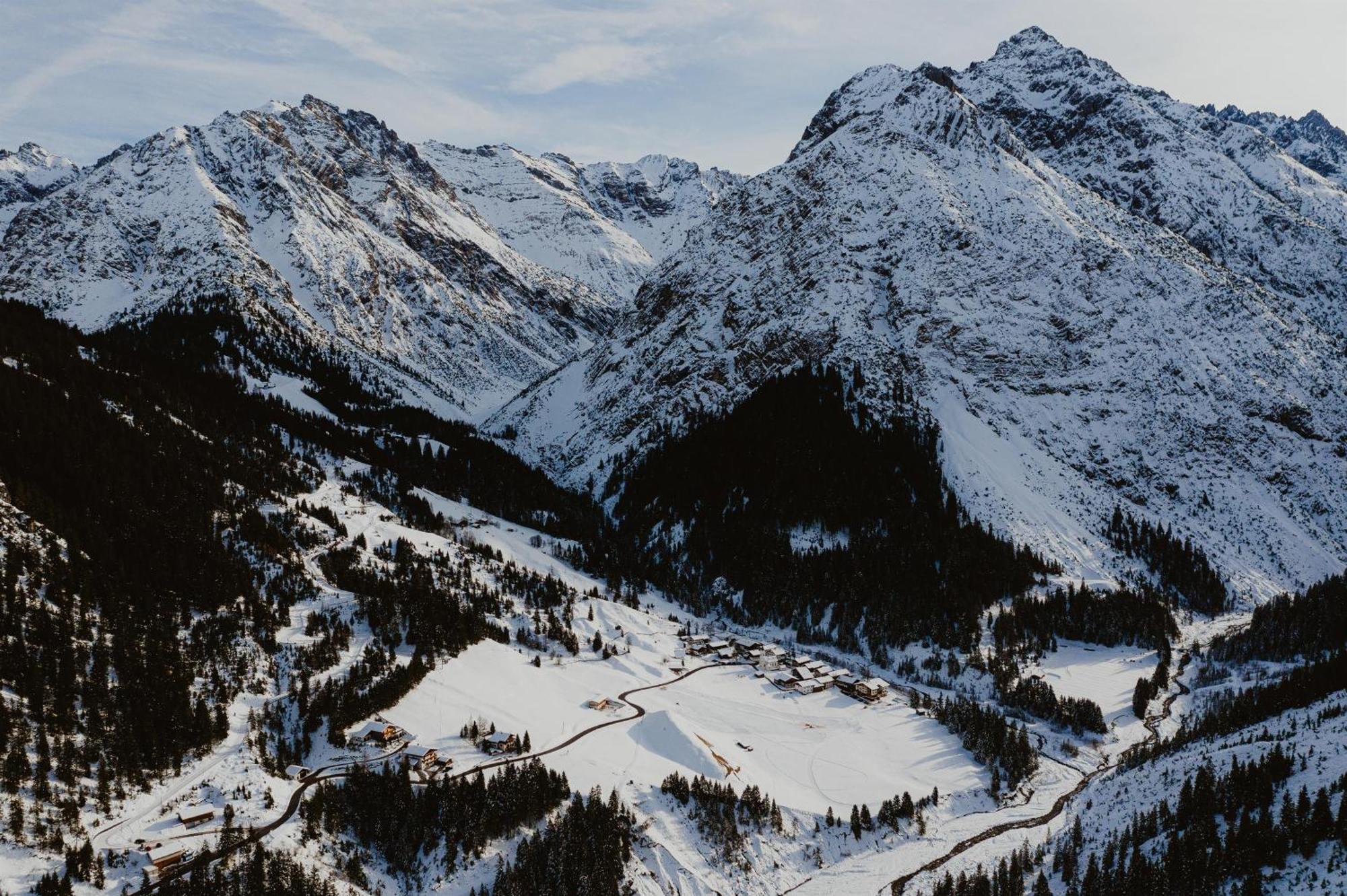 Bergbauernhof Pabulariu Villa Boden Bagian luar foto